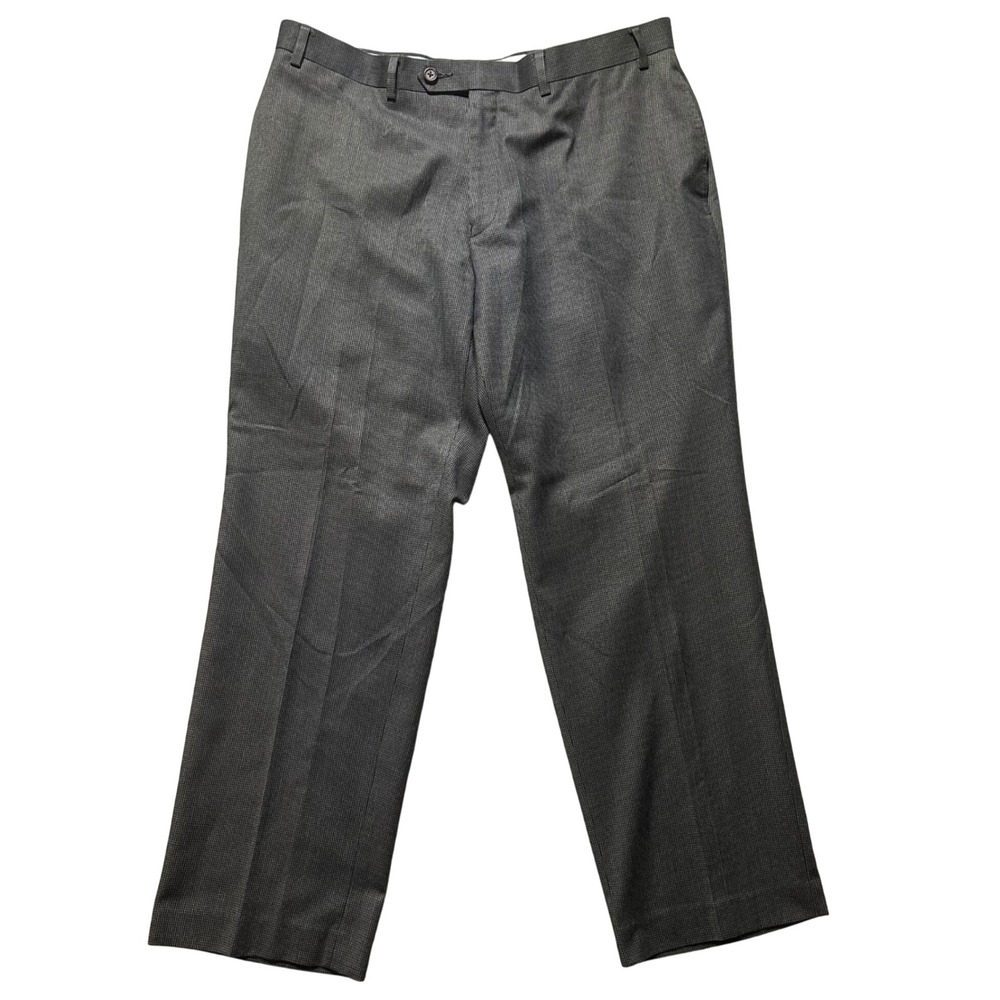 Ralph Lauren Men's Houndstooth Dress Pants Size 36x29 Professional Officewear